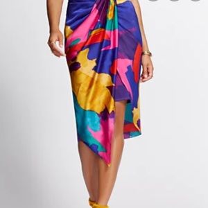 Gabrielle Union NY&Co. Multicolor Skirt